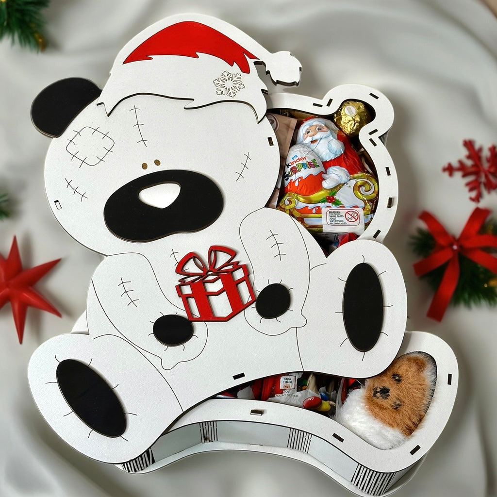 Set regalo di Natale Teddy Box