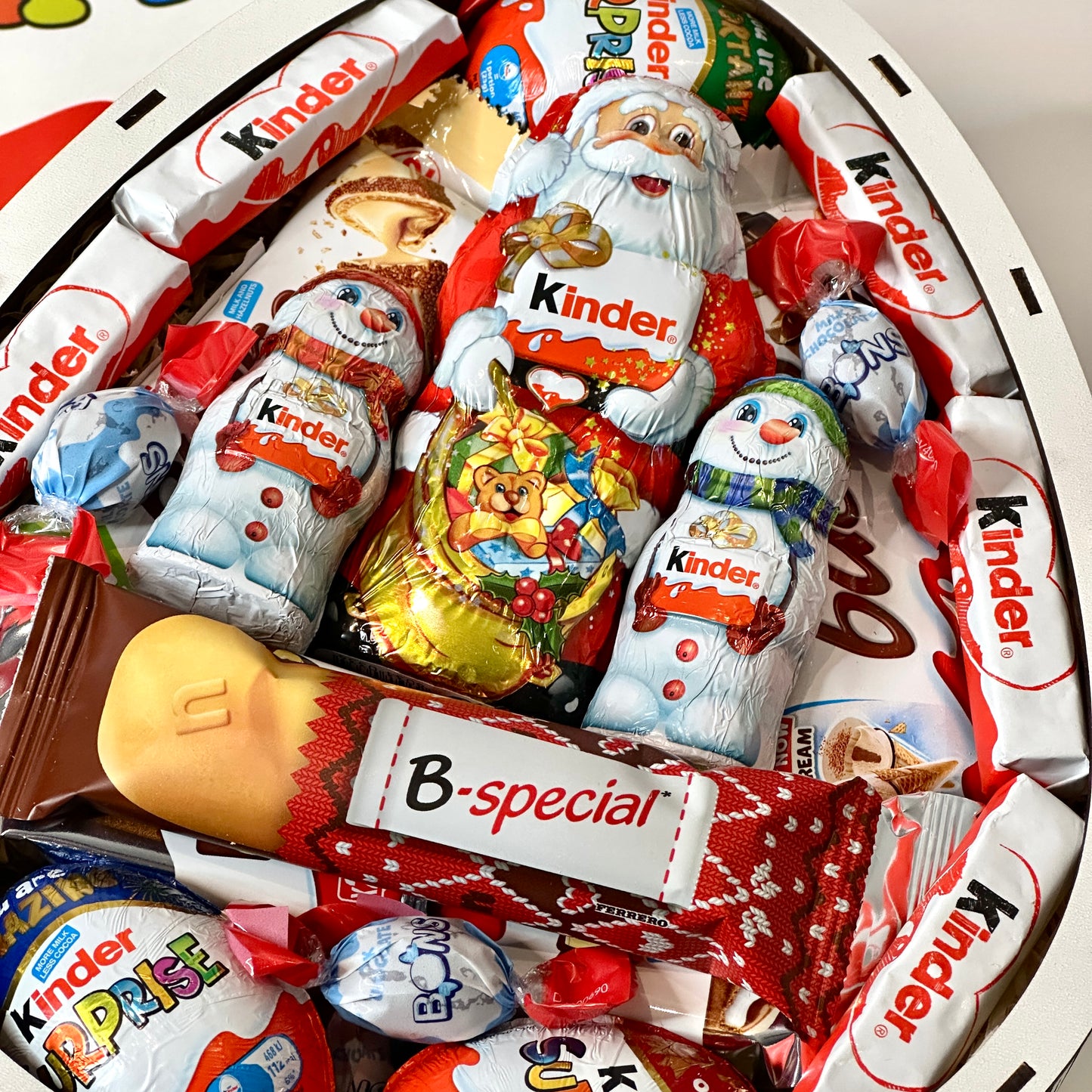 Christmas Wooden Gift Box 28 cm