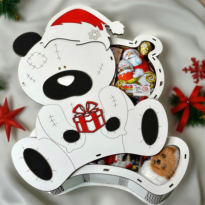 Set regalo di Natale Teddy Box 