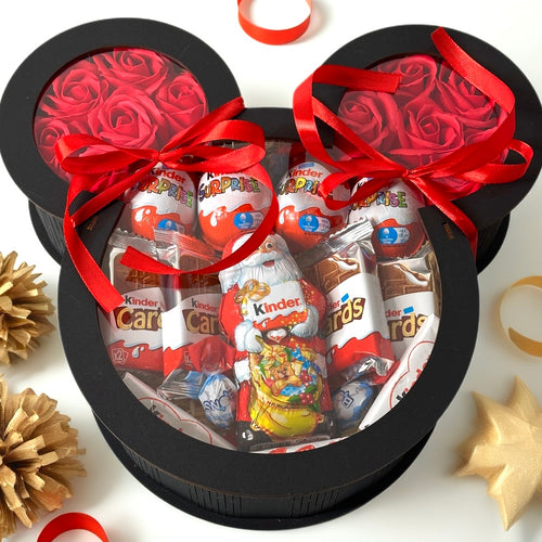 Christmas Mouse Wooden Gift Box