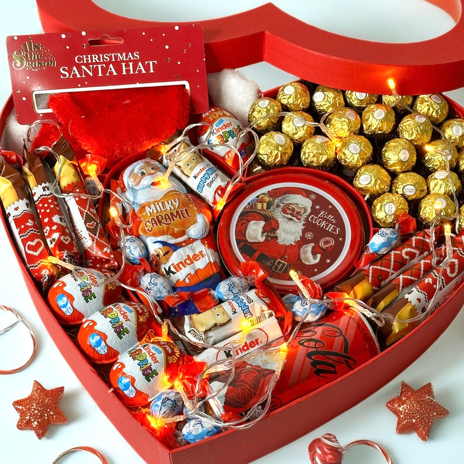 Big Christmas Heart Gift Box