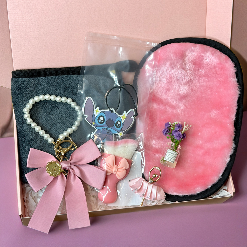 Pink Car Care Gift Box
