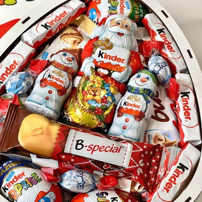 Christmas Wooden Gift Box 28 cm