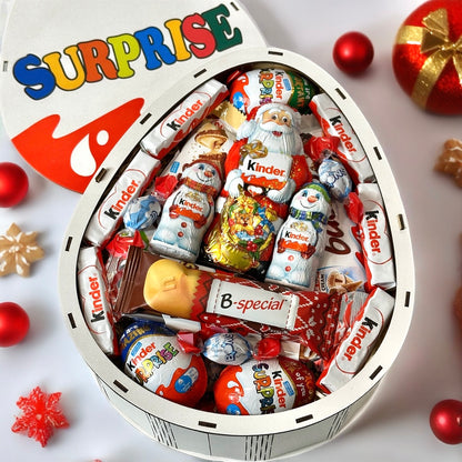 Christmas Wooden Gift Box 28 cm