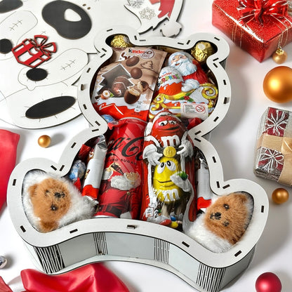 Set regalo di Natale Teddy Box 