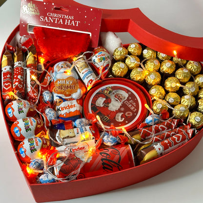 Big Christmas Heart Gift Box